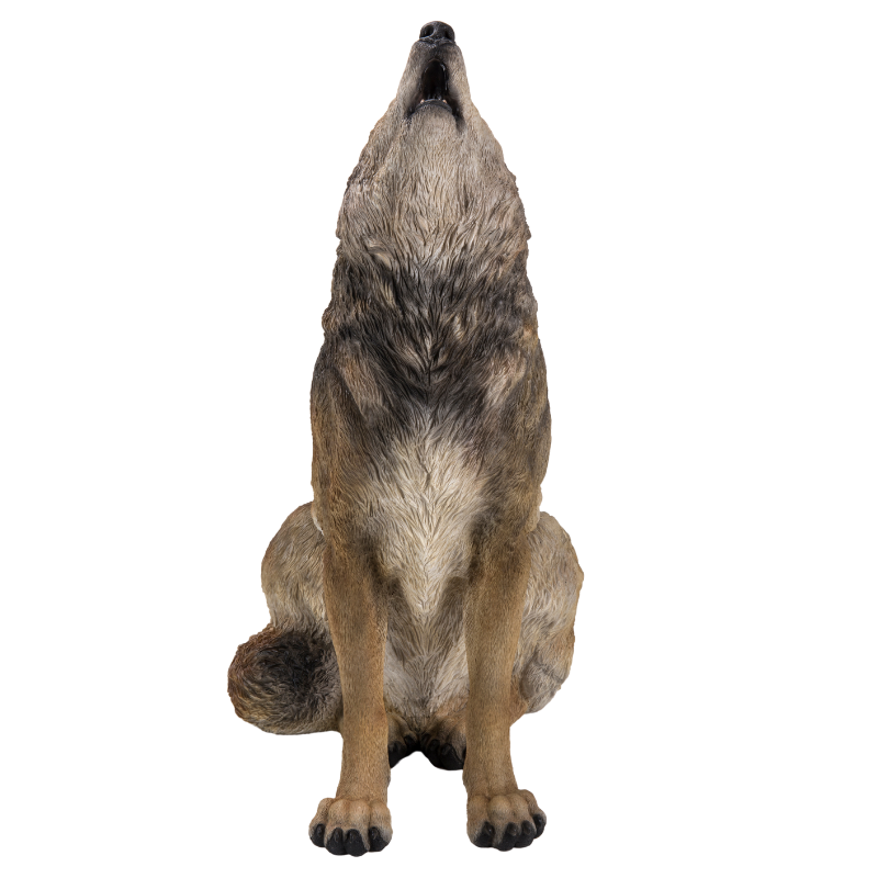 吠えるオオカミ（特大） | 業者様向け・WooBia仕入れサイト｜アニマル